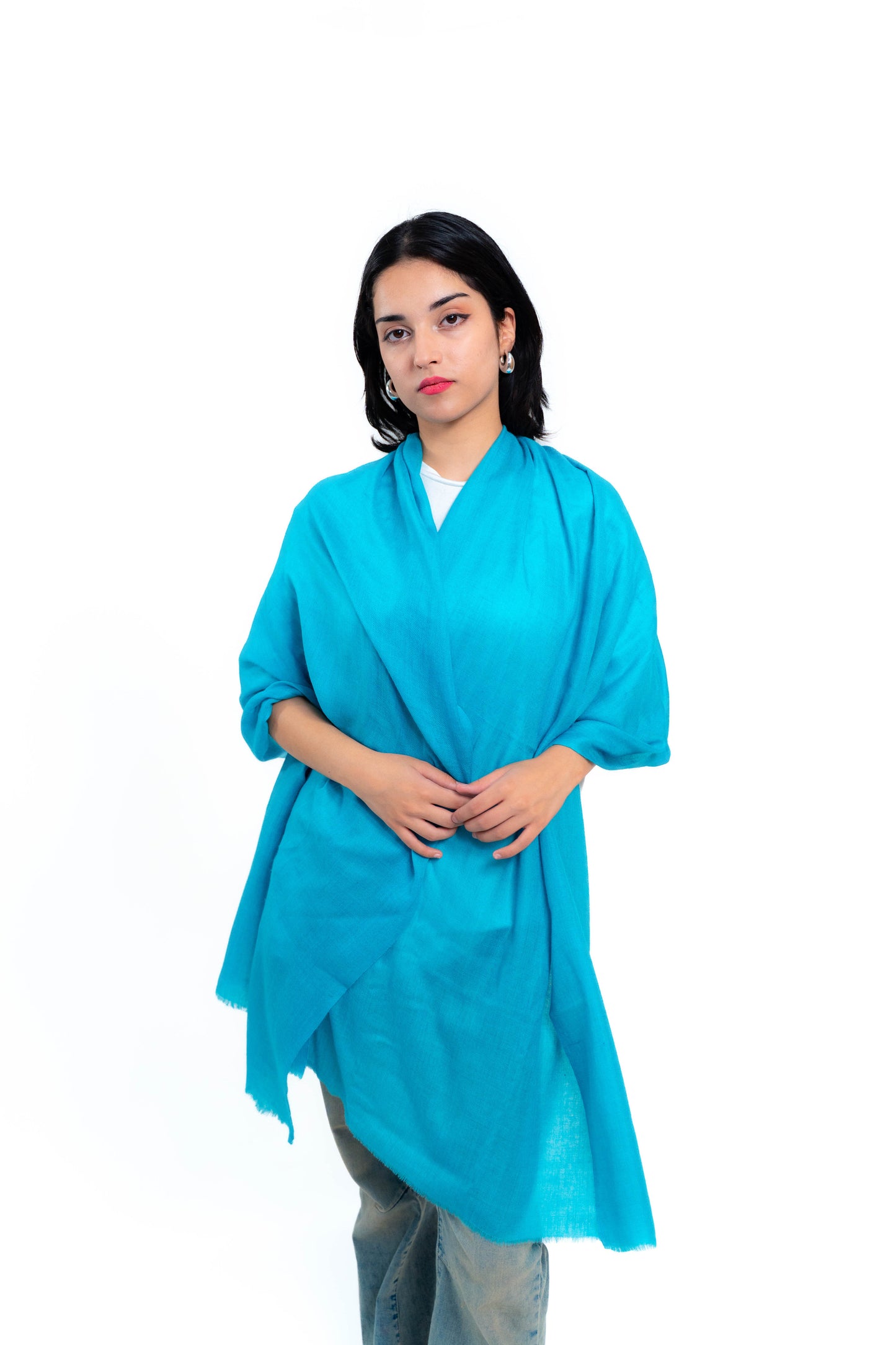 solid Pashmina Stole PSS014