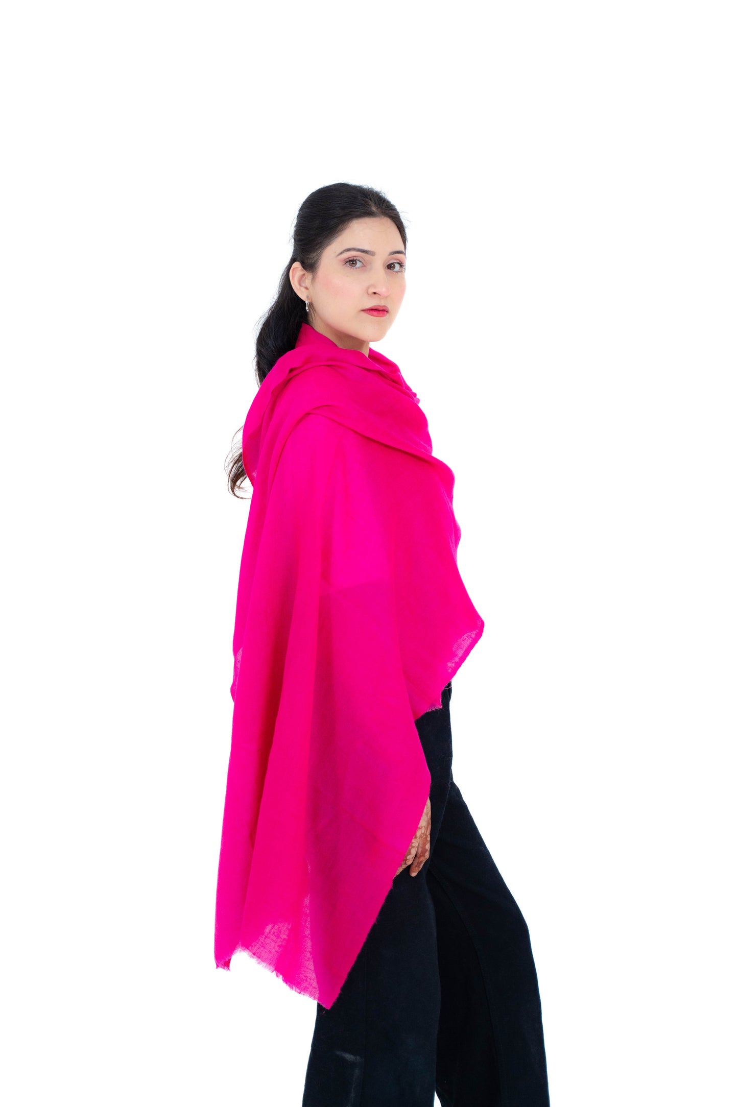 solid Pashmina Stole PSS016