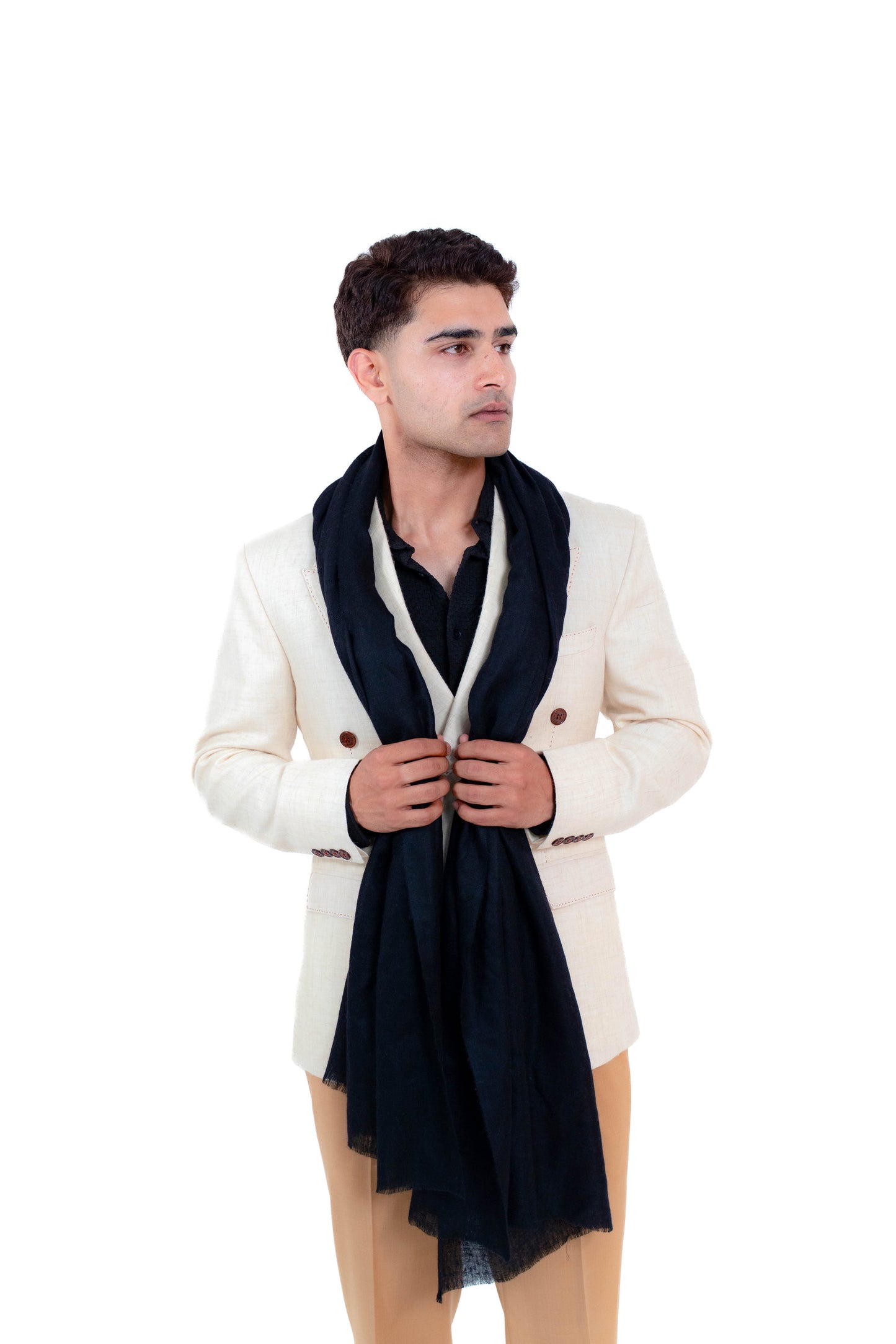 solid Pashmina Stole PSS023