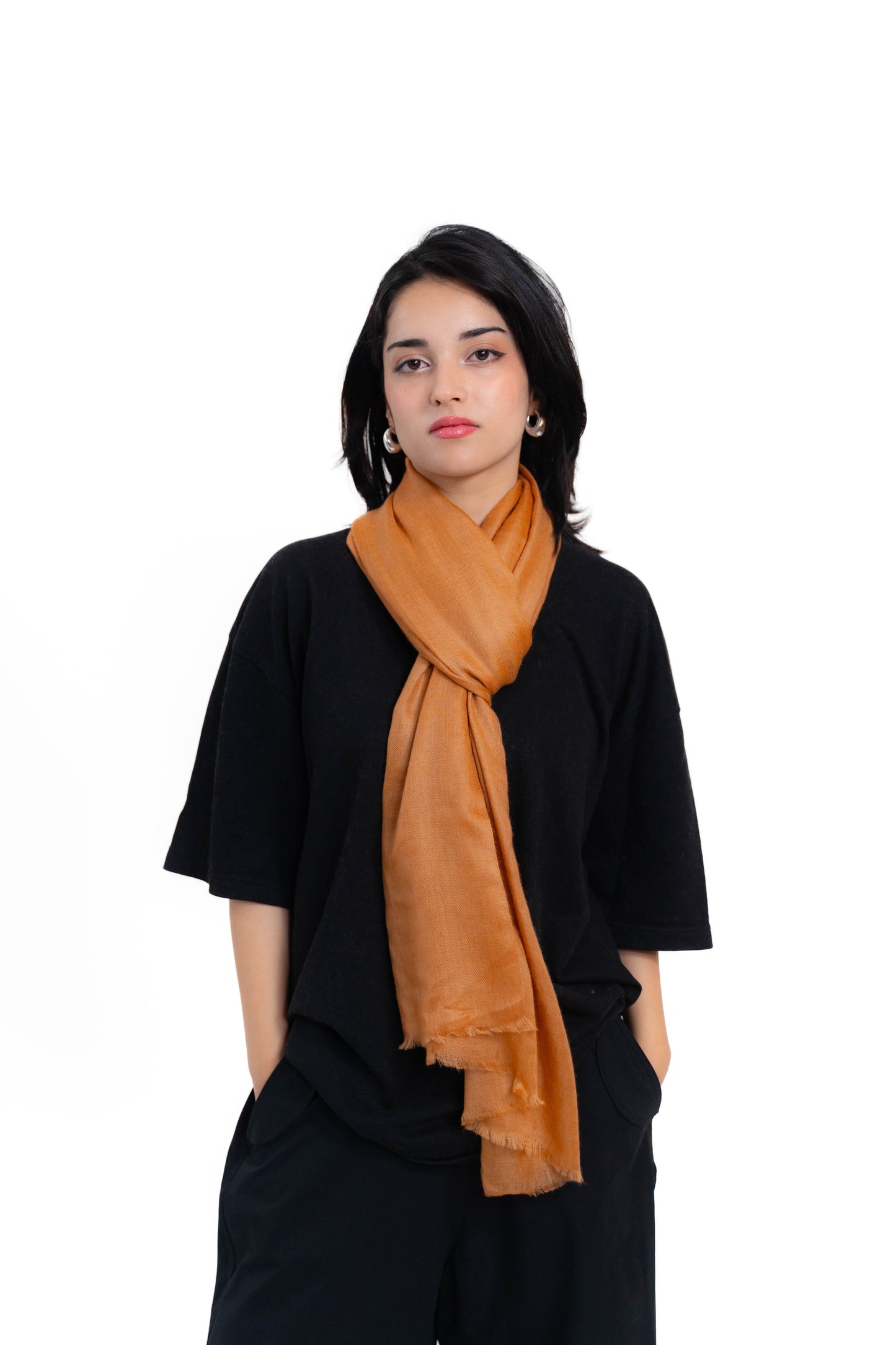 solid Pashmina Stole PSS003