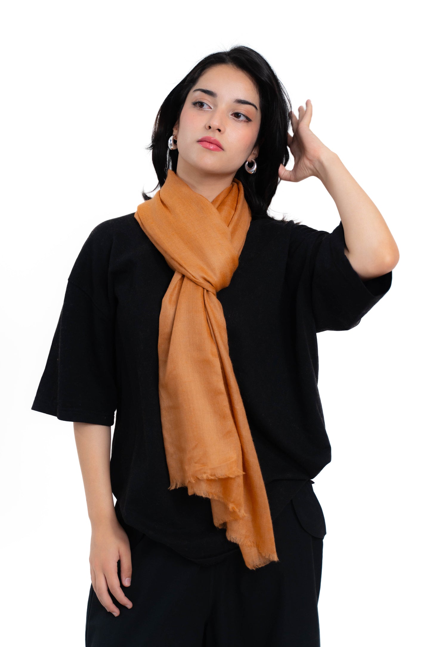solid Pashmina Stole PSS003