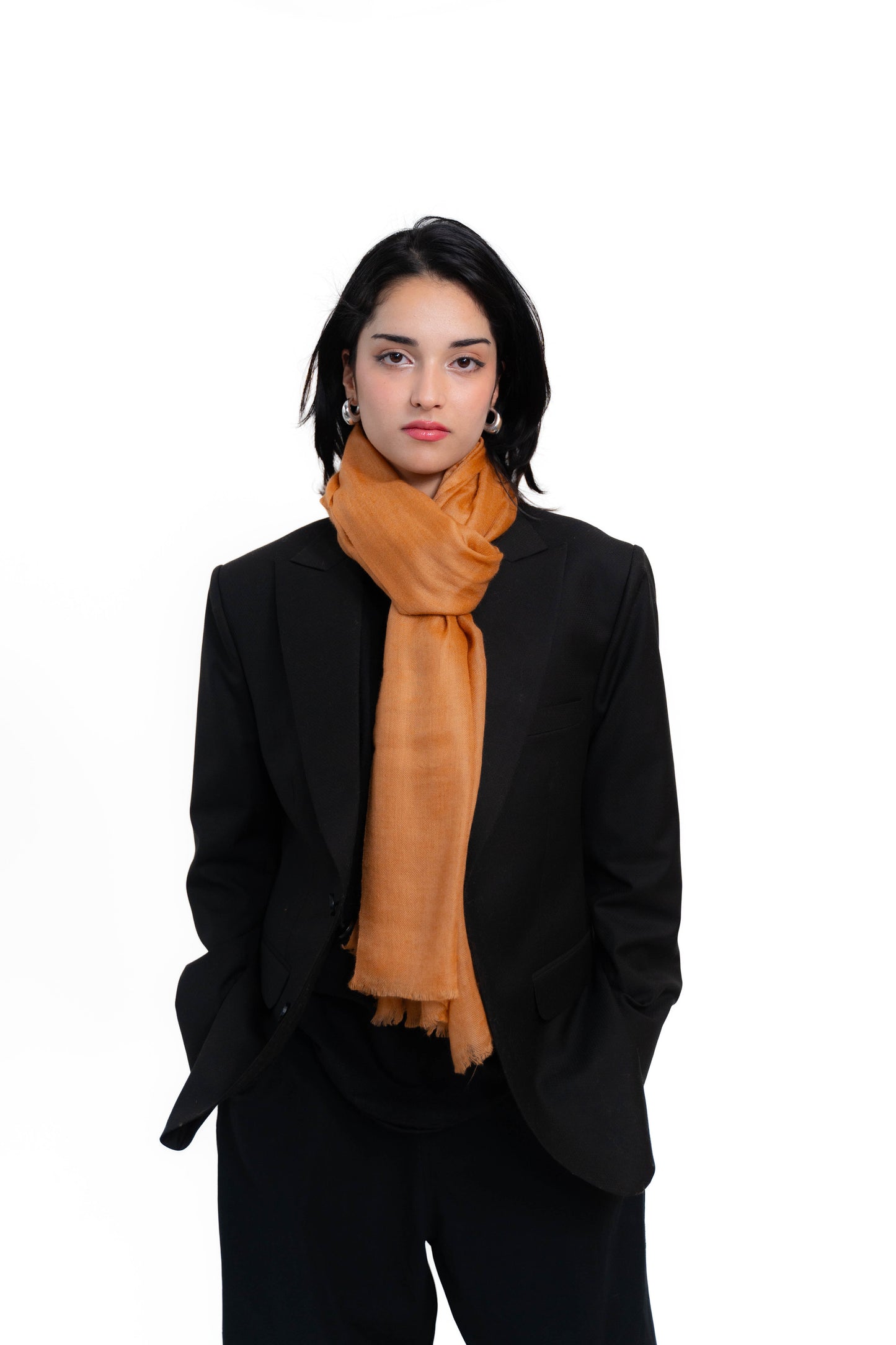 solid Pashmina Stole PSS003