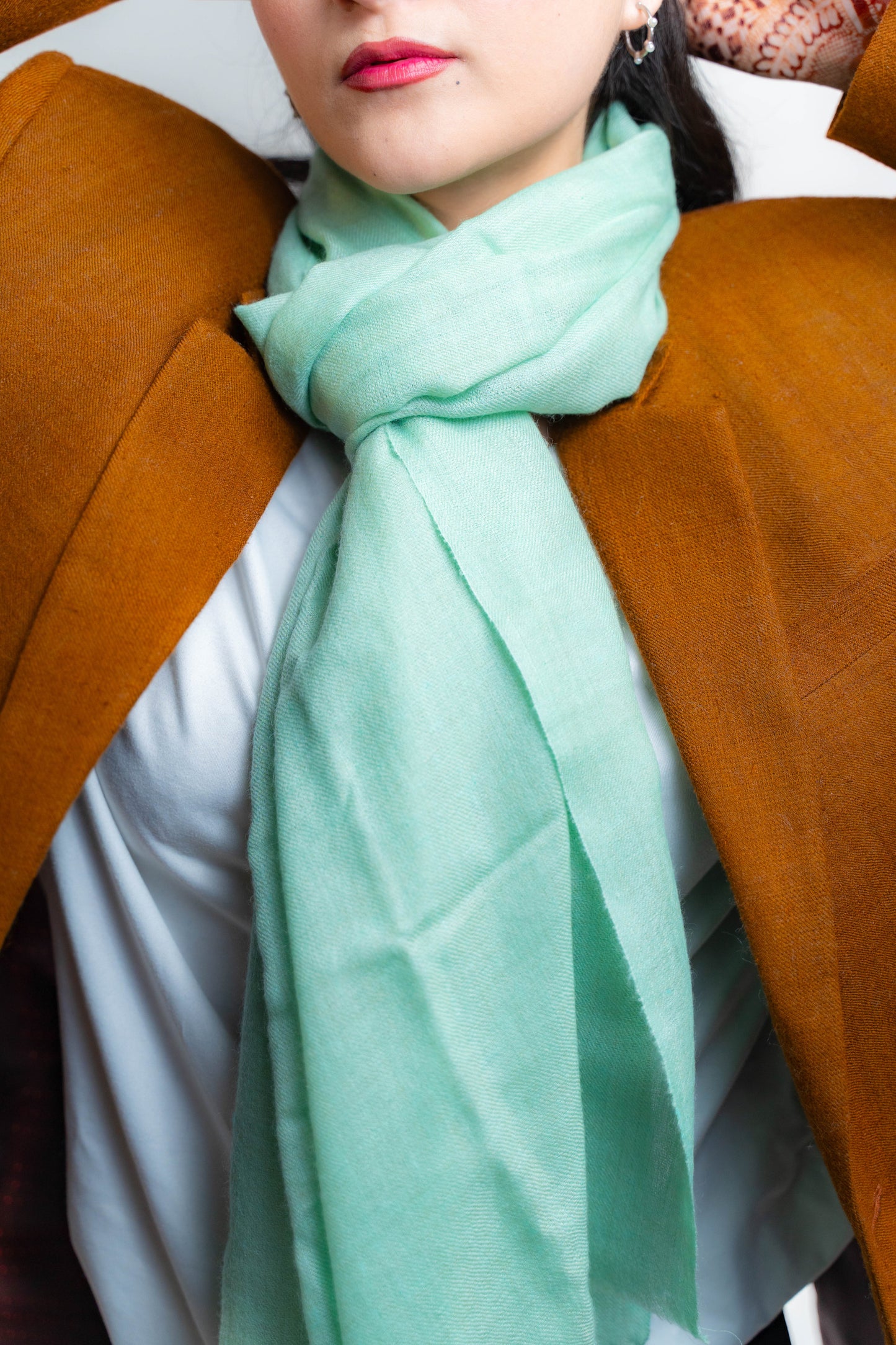 solid Pashmina Stole PSS027
