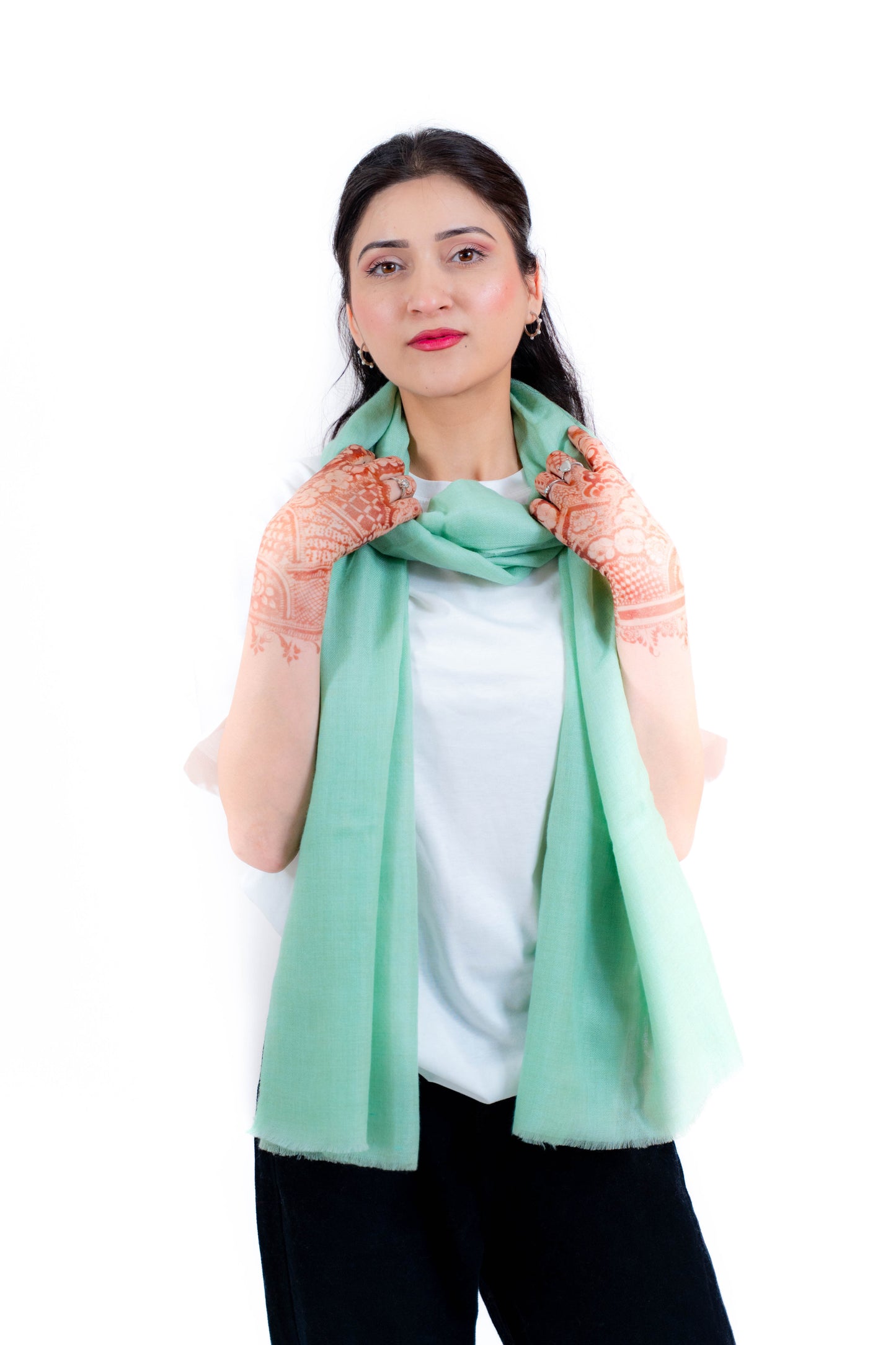 solid Pashmina Stole PSS027