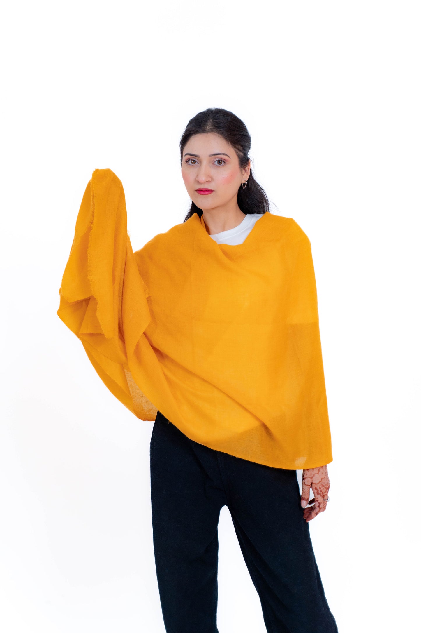 solid Pashmina Stole PSS028