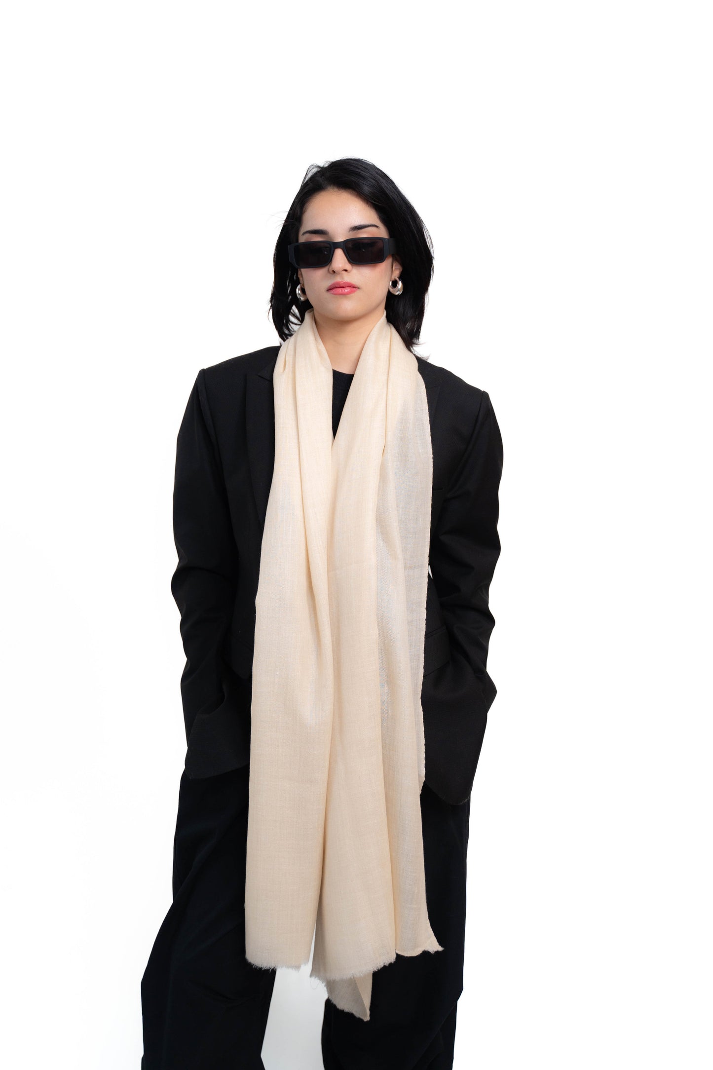 solid Pashmina Stole PSS004