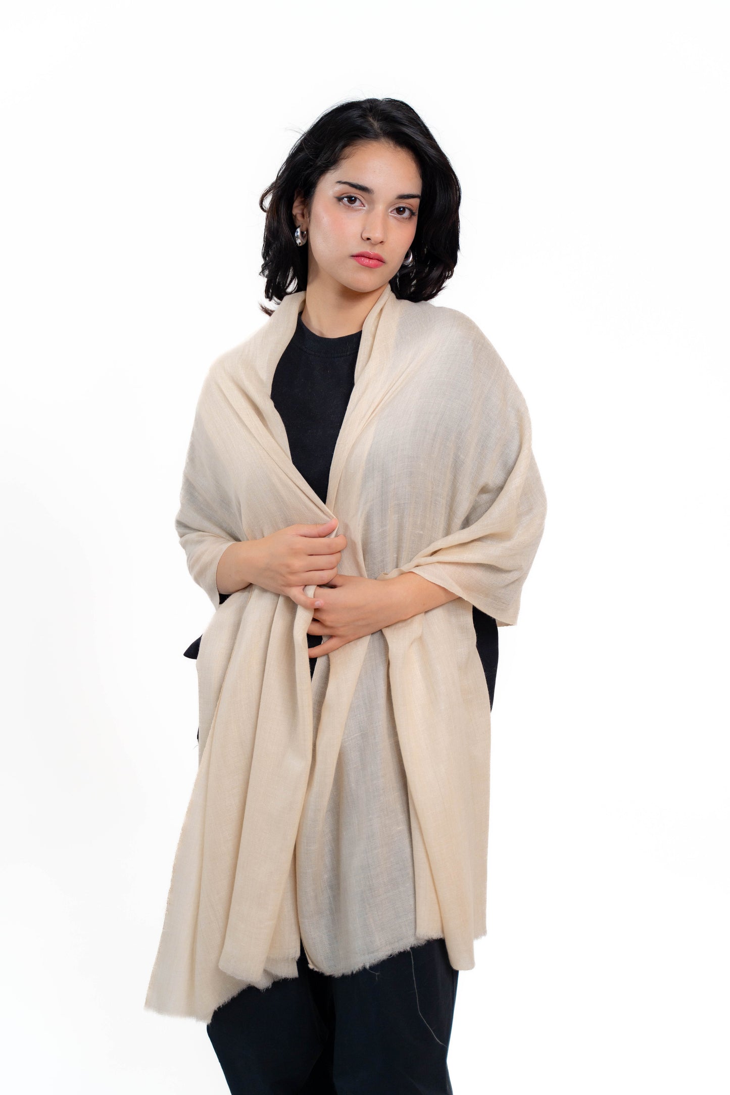 solid Pashmina Stole PSS004