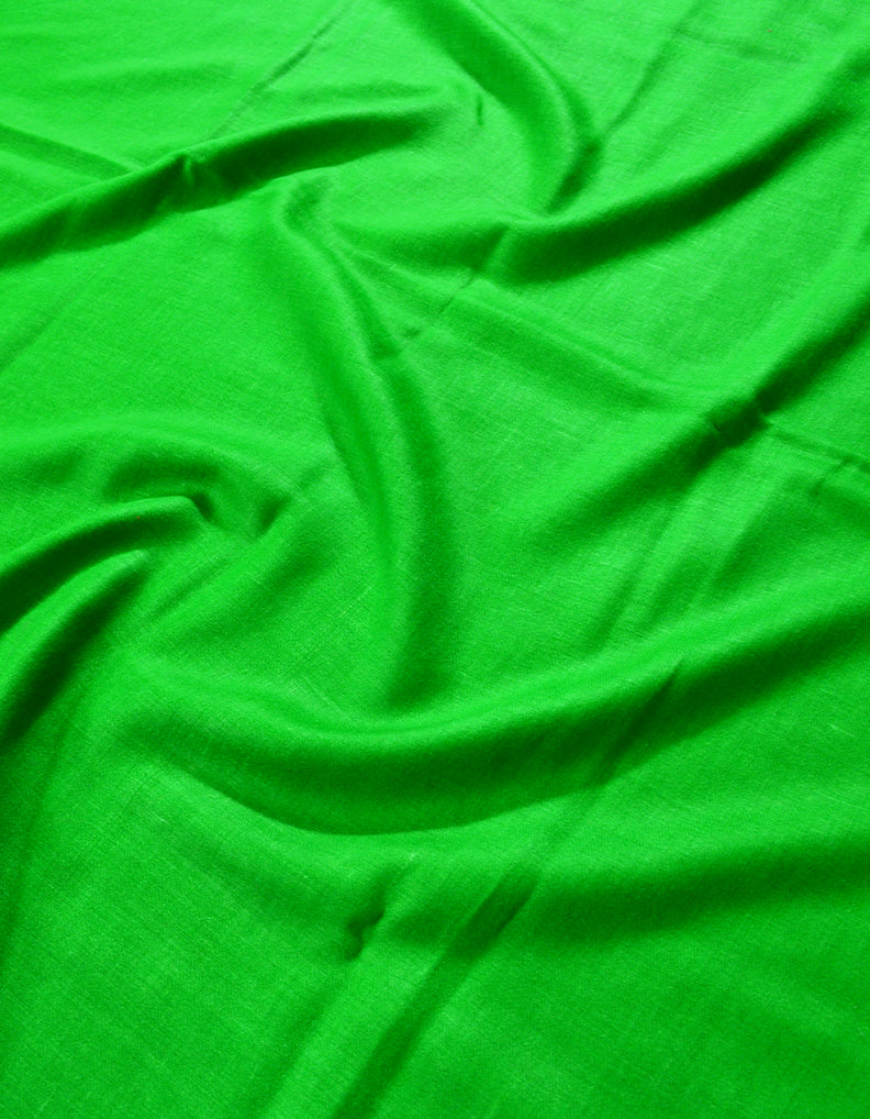 Plain Pashmina Shawl In Shade-11D Green