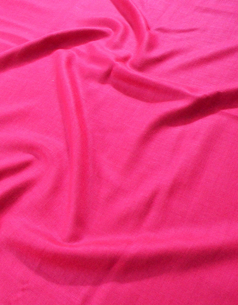 Plain Pashmina Shawl In Shade-22 Pink