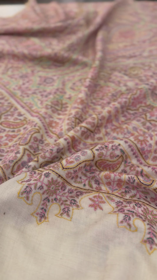 0279 pashmina Jamavaar shawl