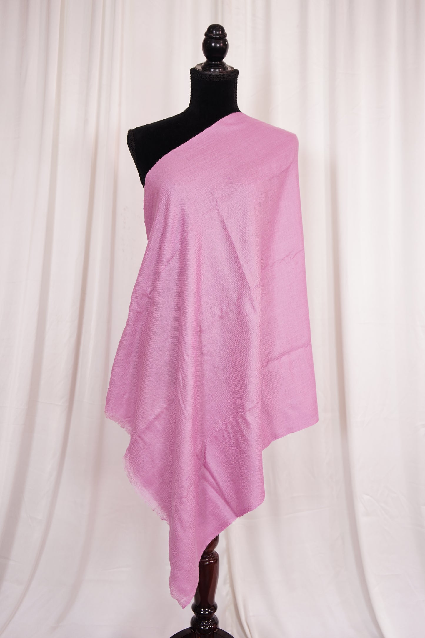 Solid pashmina stole S37