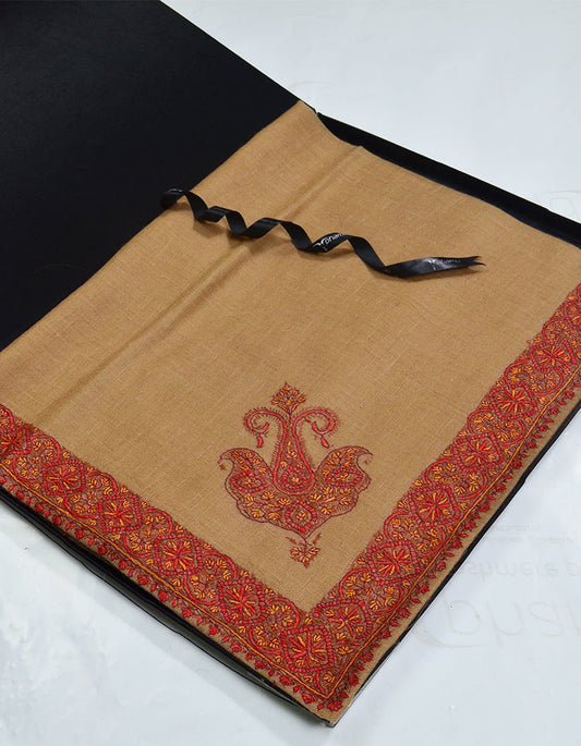 Mussar Rumaal Small Naqsha Pastel Orange RS00120