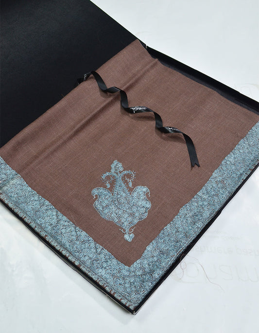 Mussar Rumaal Small Naqsha Purple RS00126