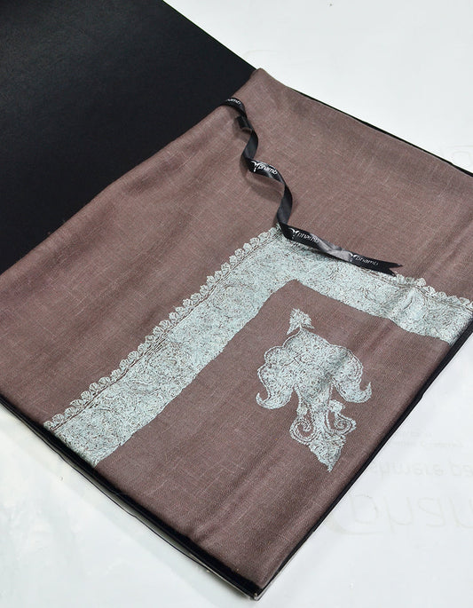 Mussar Rumaal Small Naqsha Purple RS00135